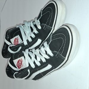 Vans boys shoe / Black white